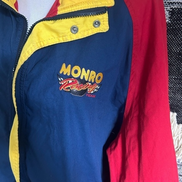 Vintage Monro Racing Team NASCAR Dunbrooke jacket size XL - Picture 2 of 5